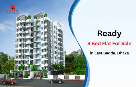 Affordable Ready 3 Bed Flat for Sale in East Badda, Dhaka