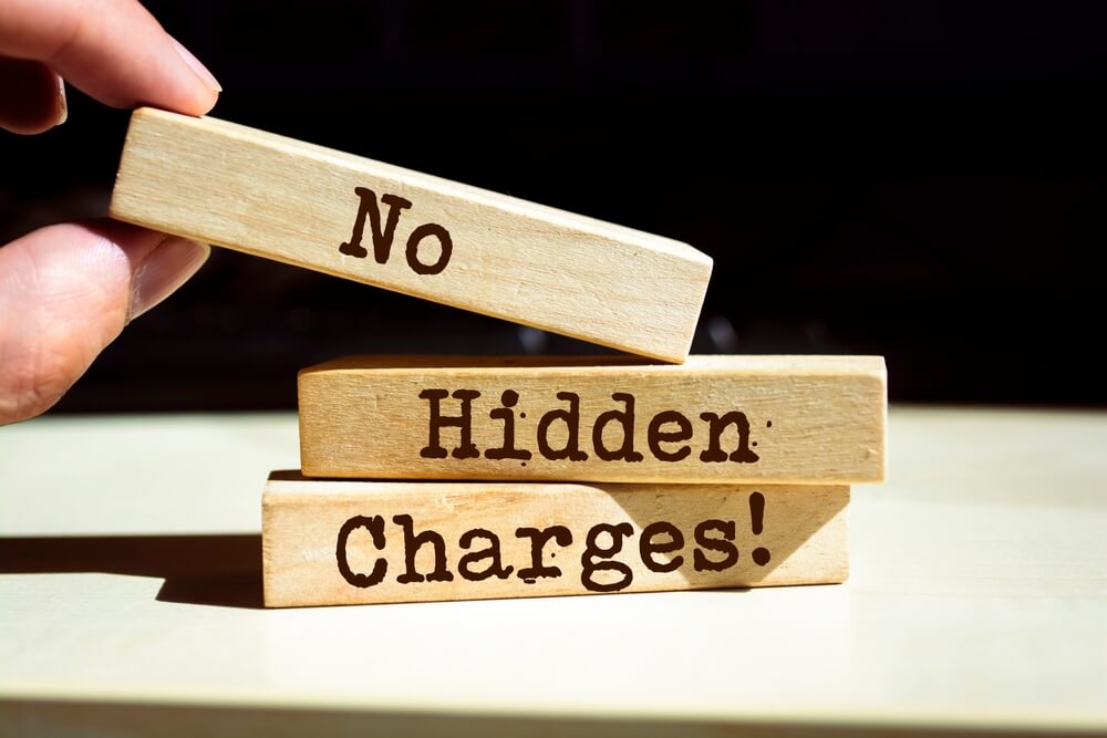 No Hidden Costs